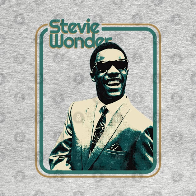 Stevie Wonder 80s retro by PRESENTA